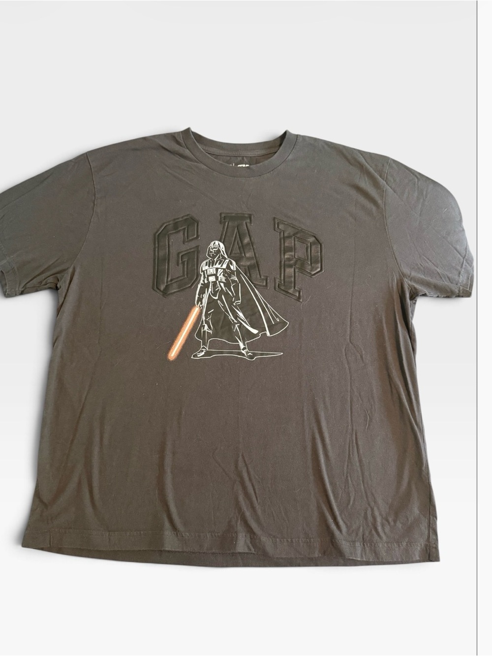 GAP x Star Wars Darth Vader Graphic T-Shirt XL Dark Gray WORN ONCE